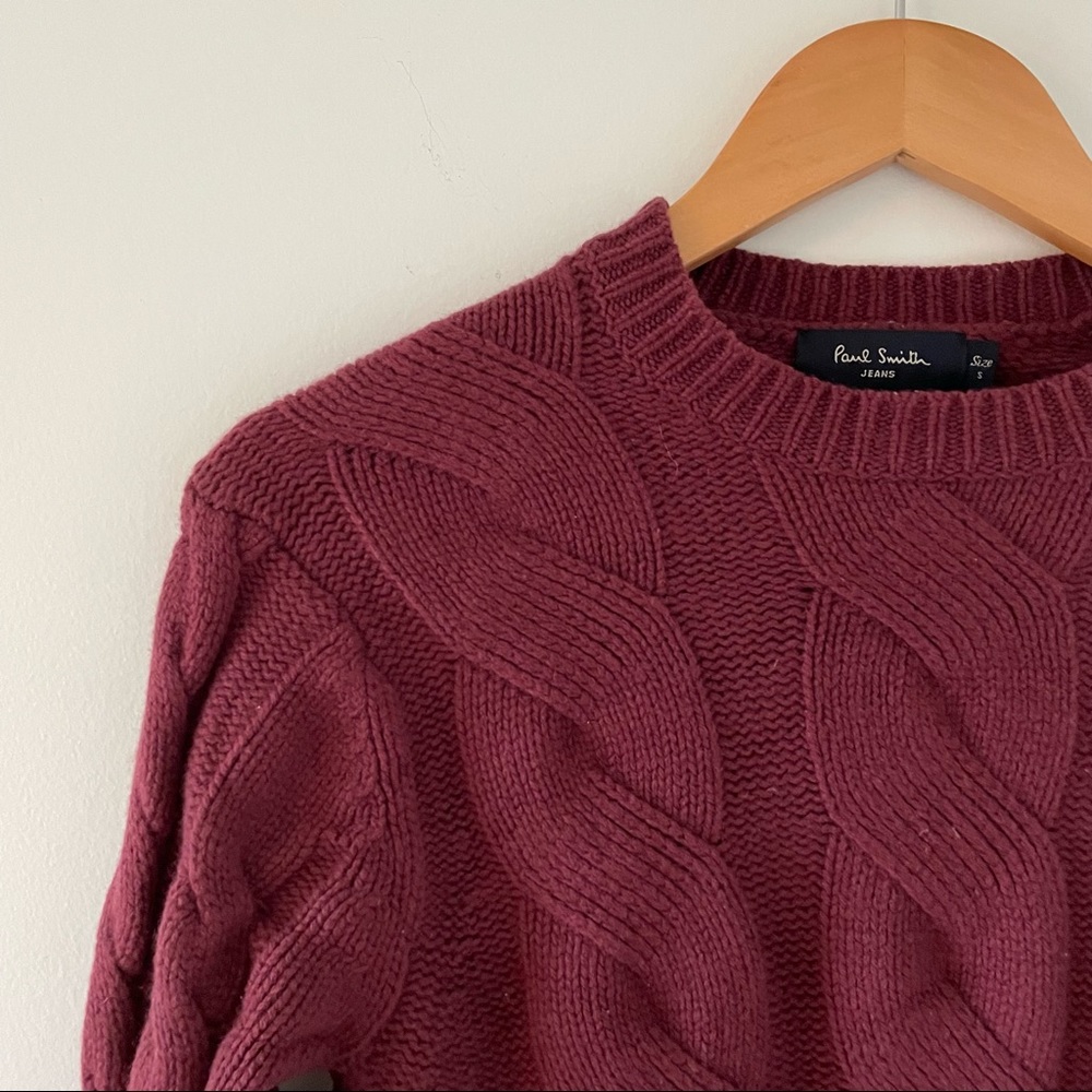 Paul Smith Cable Knit Sweater